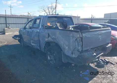 2023 Honda Ridgeline Rtl z USA, uszkodzony, nr VIN 5FPYK3F55PB056780